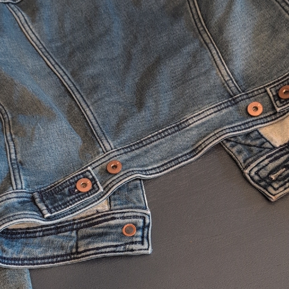 Pilcro and the Letterpress Light Blue Denim Jacket - Picture 10 of 11